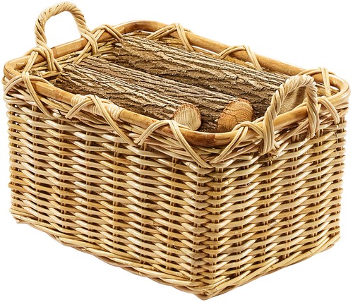 Holzkorb kaminholzkorb kubu - holzkorb,