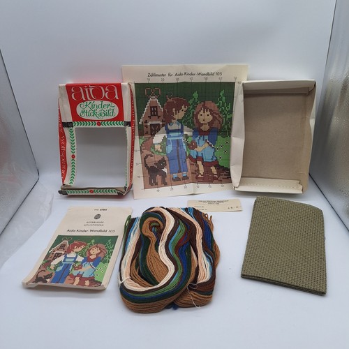 Ddr sticken wandbild aida - ,