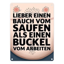 Lieber einen Bauch vom Saufen