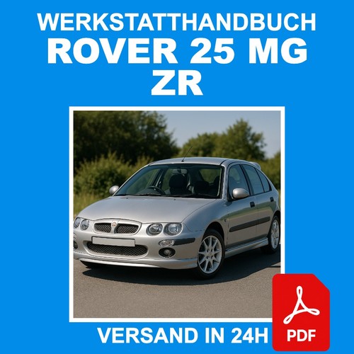 Werkstatthandbuch rover mg - 25,