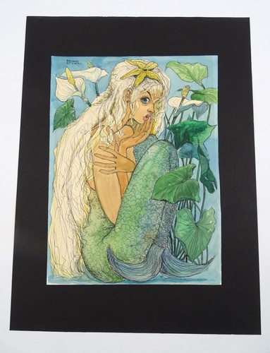 Marianne stuwe aquarell nixe - marianne,