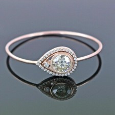 3 Karat Weiß Behandelt