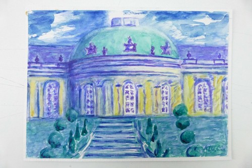 Wilhelm klußmann aquarell - wilhelm,