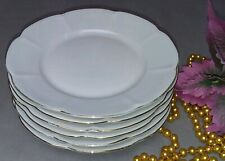 Kuchenteller Kahla Dessertteller 6er Set Porzellan Goldrand K 33