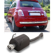 ULTER Sportauspuff Endschalldämpfer für Fiat 500 ab Bj 07 1.2l 1.4l 95x65mm oval