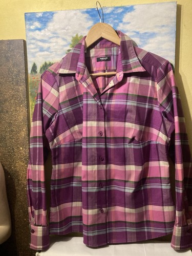 Walbusch bluse kariert der - bluse, in
