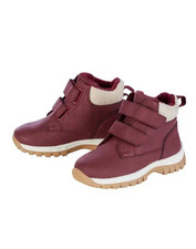 Kleinkinder Mädchen Boots Winterstiefel mit Klettverschluss wärmend bordeaux NEU