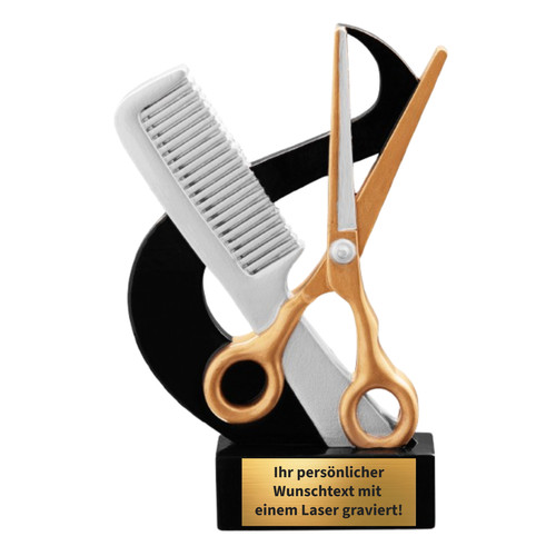Beauty figur friseur - mode, mit