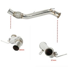 EXHAUST DOWNPIPE Decat PIPE for BMW 3 series N47 316d, 318d 320d E90 E91 E92 DE