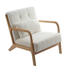 Loungesessel Armlehnensessel Relaxsessel Polstersessel Polster / Holzbeine