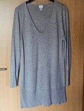 Long-Pullover grau, Gr. 44, Alba Moda