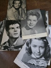 Filmstar Fotopostkarten 50er 60er Jahre Sammelbilder Konvolut 25 Stück