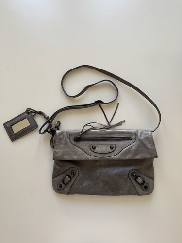 Balenciaga city bag grau leder - balenciaga,