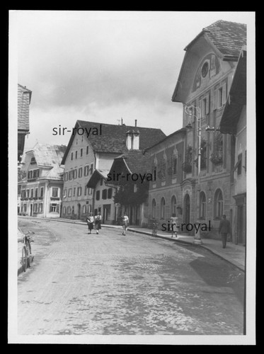 Mondsee 1941 strasse - strasse,
