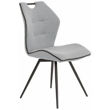 Stuhl - grau-schwarz -