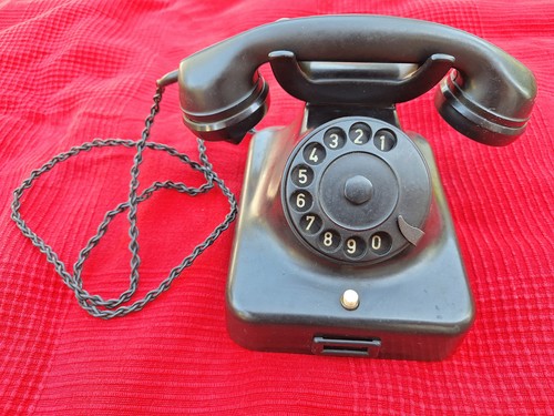 Ddr telefon mit wählscheibe - telefon,