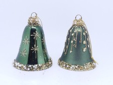 Christbaumschmuck glocken 2er - christbaumschmuck,