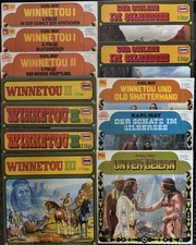 12x LP Karl May Konvolut -