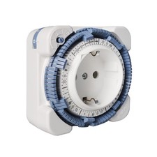 Analoge Steckdosen-Zeitschaltuhr theben timer 27, Wochenprogramm