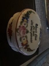 Antike Porzellan Deckeldose