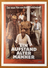 Ein Aufstand alter Männer - Filmkarte Filmplakatkarte Cinema- Volker Schlöndorff