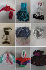 Mattel Barbie Kleidung Vintage 80er 90er 2000er Kleid Rock Oberteil Auswahl