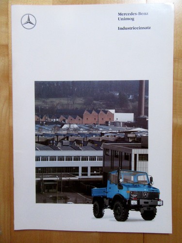 Prospekt mercedes unimog u - prospekt,,