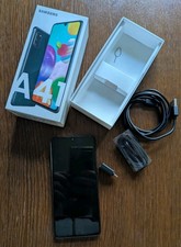 Samsung Galaxy A41 - 64GB - Schwarz , SM-A415F/DSN, Smartphone