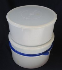 3x Tupperware Kuchenbehälter Tortenbox rund XXL vintage Container ø30 cm