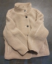 Teddy Jacke beige H&M L