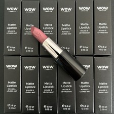 12 x WOW London matter Lippenstift UVP 96 £ NEU Großhandel Restposten Make-up Kosmetik