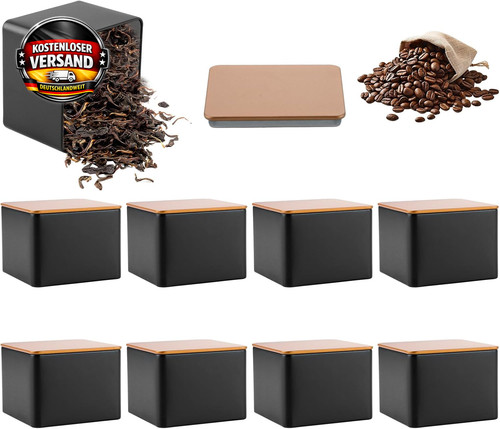 Klassische teedosen set - klassische, 9