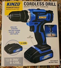 KINZO  Akkuschrauber Akkubohrer 14,4 V  mit Akku und Ladegerät Neu LED Licht