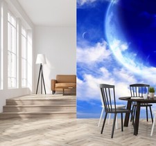 3D Blau Planet C9993 Tapete