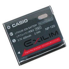 2pcs NP-120 Battery For Casio EX-S200 S300 ZS10 ZS20 Z680