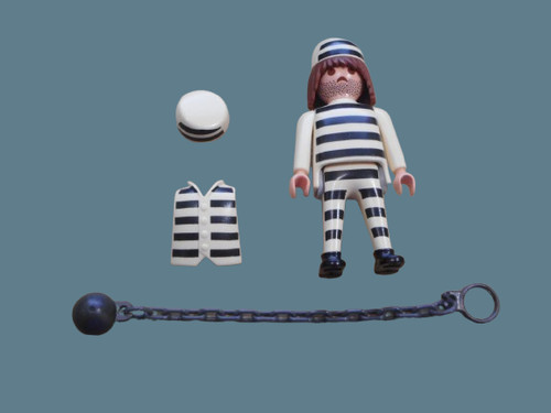 Playmobil häftling sträfling - playmobil,