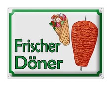 mrdeco Metall Schild 30x40cm