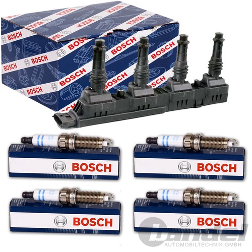 Bosch zündspule 4x - +,