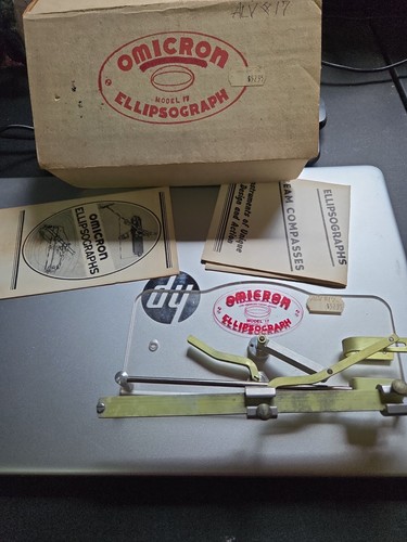 Vintage omicron ellipsograph - vintage,
