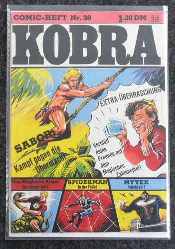 Kobra comic heft 38 - kobra, (1975)
