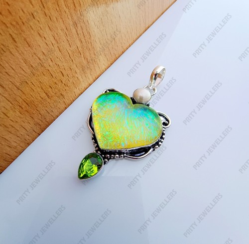 Boulder opal mit perle - opal,