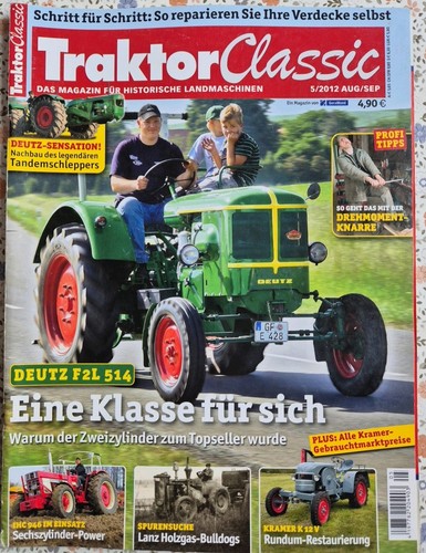Traktor classic 2012 deutz - traktor,