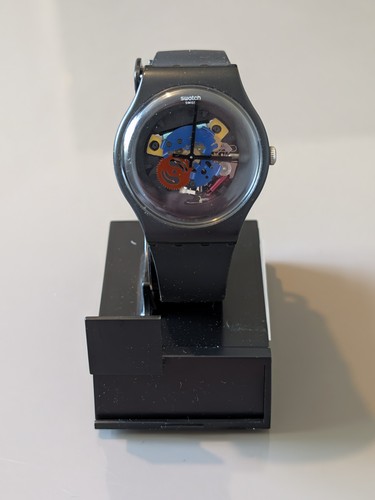 Vintage swatch schwarz - ​vintage,