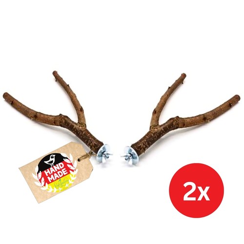 Sitzstangen für vögel - vögel, 2x