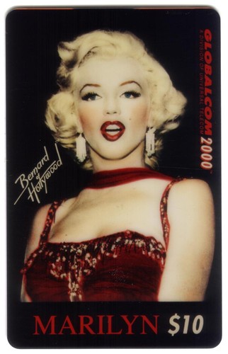 Marilyn monroe telefonkarte - marilyn,