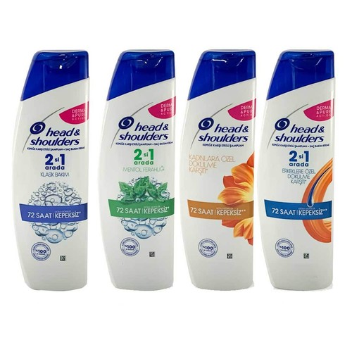 Head shoulders 2 in 1 - 3x,