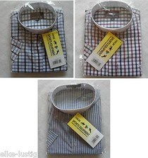 Turnierbluse mit Stehkragen  Kurzarm HKM Viele Farbkombis und Größen  Neu