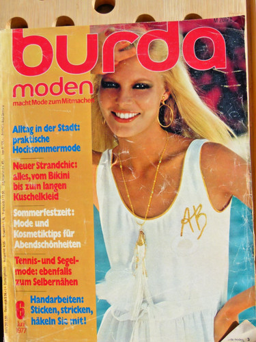 Altes burda modeheft - altes, ausgabe