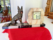 Vintage Marmor Uhr Französisch Art Deco ohne Pendel