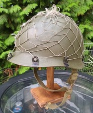 Alter Bundeswehr Stahlhelm - BW - Größe 53-55 (kleine Größe) - 1960er Jahre